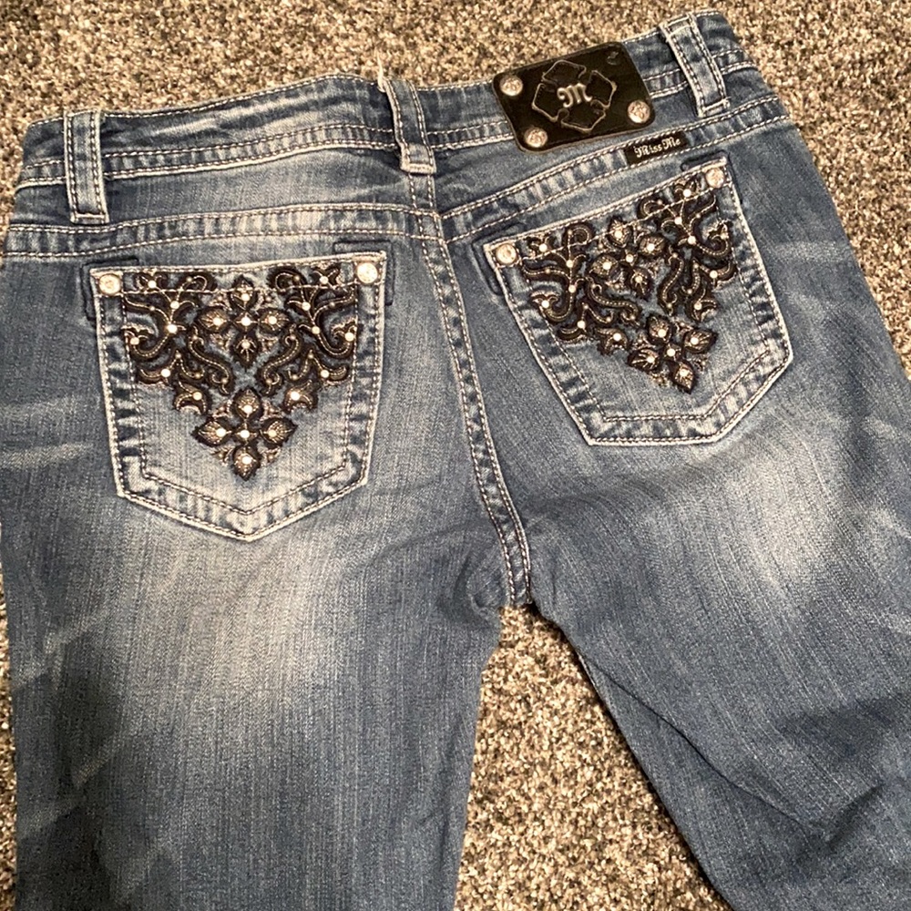 Miss Me distressed mid rise skinny 29 stretch